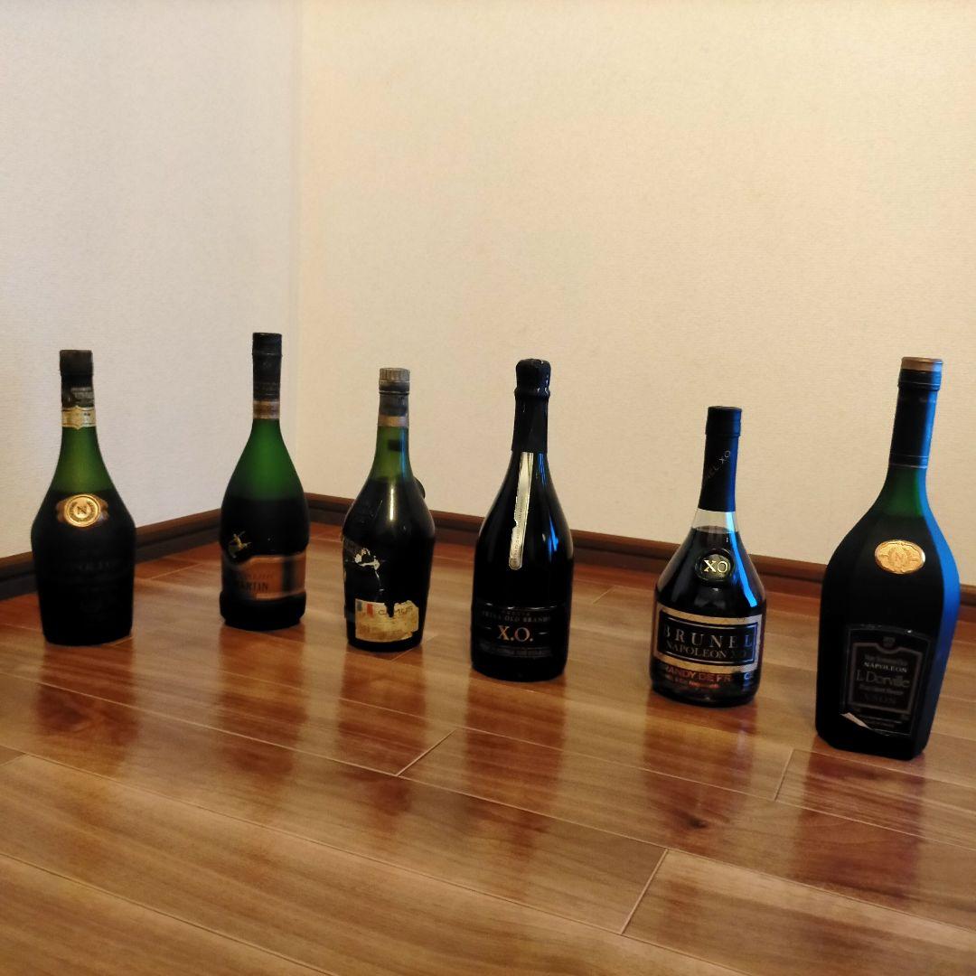 古酒 未開栓】ブランデー色々 6本まとめての出品