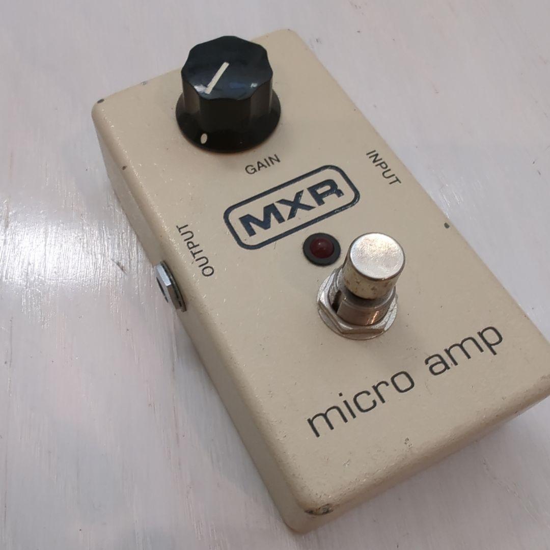 MXR micro amp ギターエフェクター
