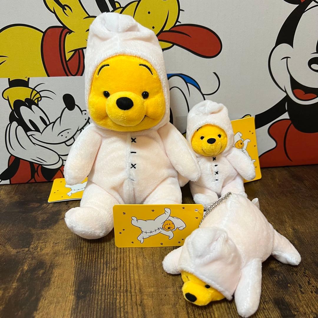 星のプーさん きらきら星 ぬいぐるみ プラッシュチェーン マスコット 3