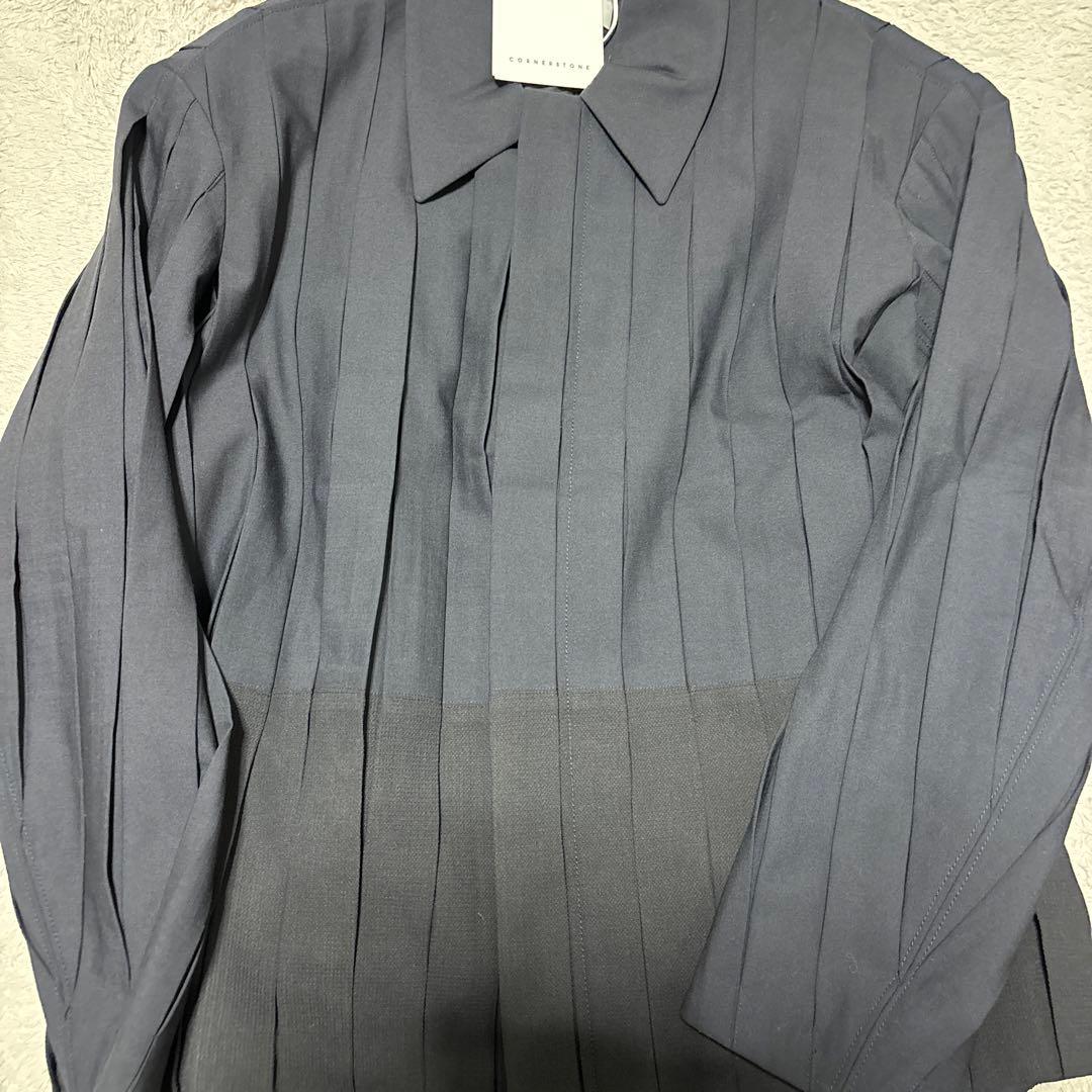 新品タグ付きcornerstone 21ss pleats jacket 46