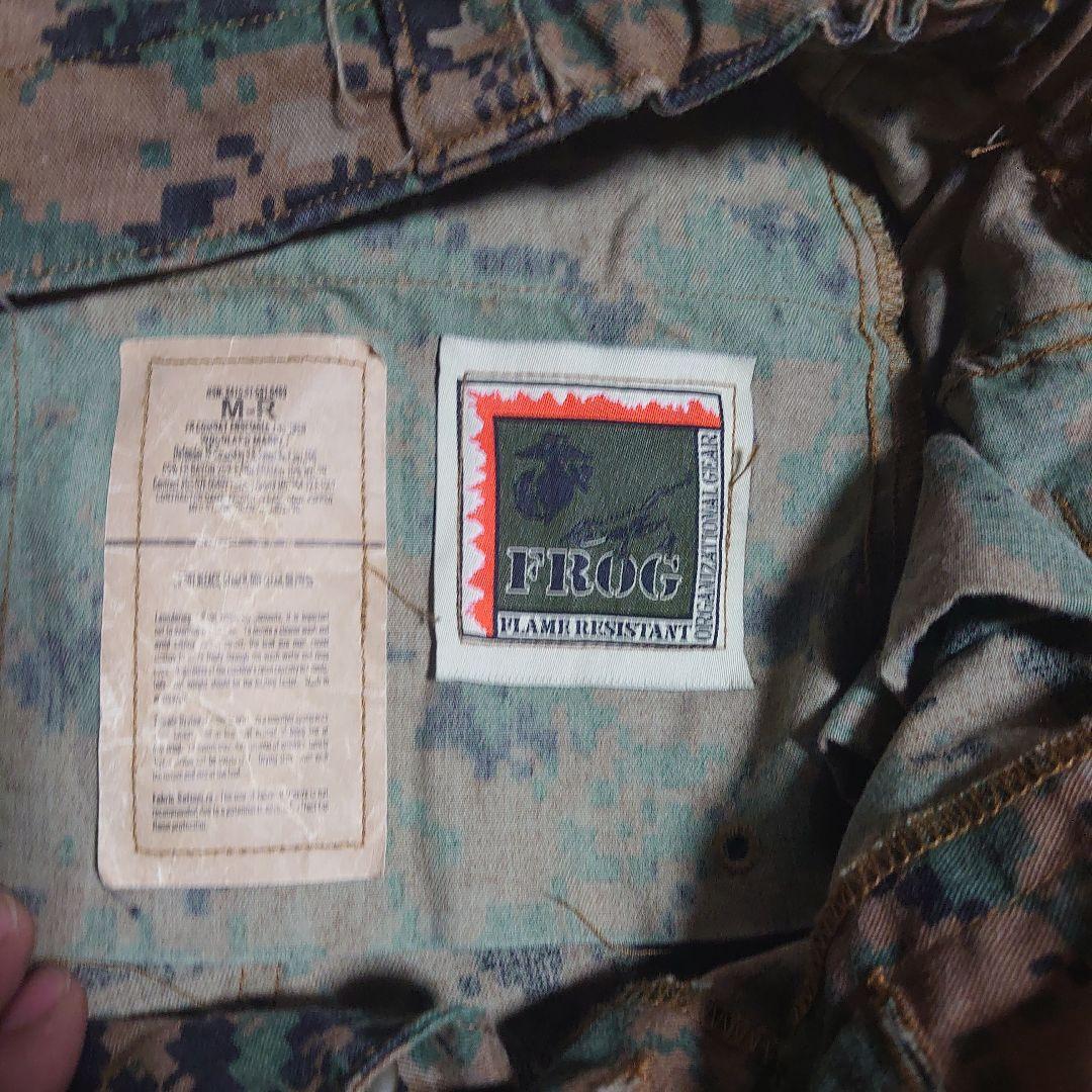 アメリカ海兵隊 FROG迷彩カーゴパンツMediumRegular