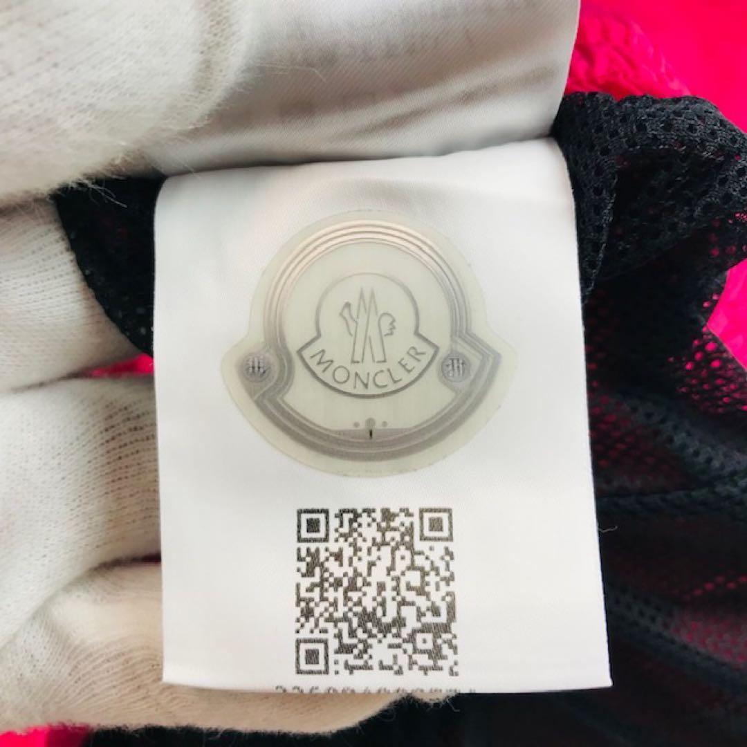 美品☆モンクレール・ワッペン付 ブランドロゴ刺繍ライン スイムパンツ