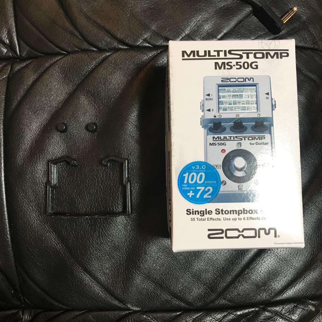 ZOOM MS-50G + DUAL SWITCH モデファイ(改造)済み