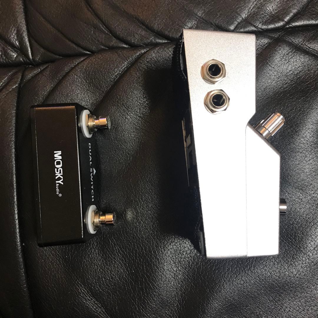 ZOOM MS-50G + DUAL SWITCH モデファイ(改造)済み