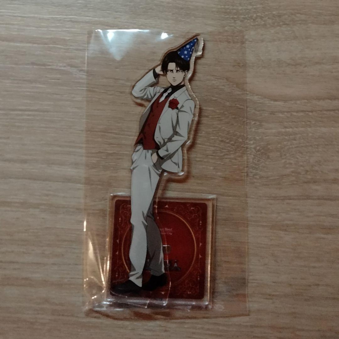 進撃の巨人 サンシャインシティプリンスホテル アクスタリヴァイ3個セット