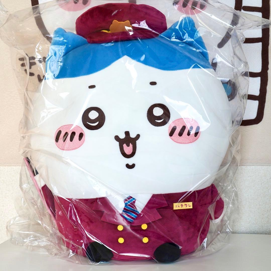 受注生産限定】「ちいかわ×阪急電車」BIGぬいぐるみ(ハチワレ)