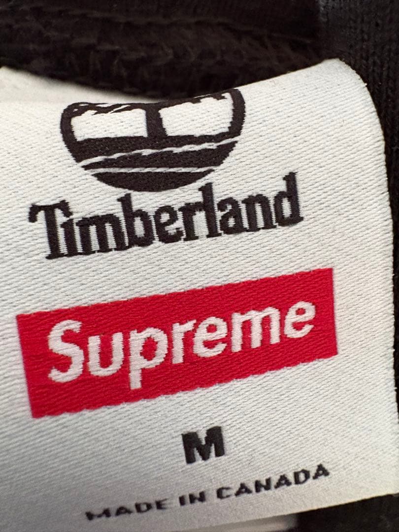 e*t様 Supreme timberland パーカー　food 黒　美品　シ