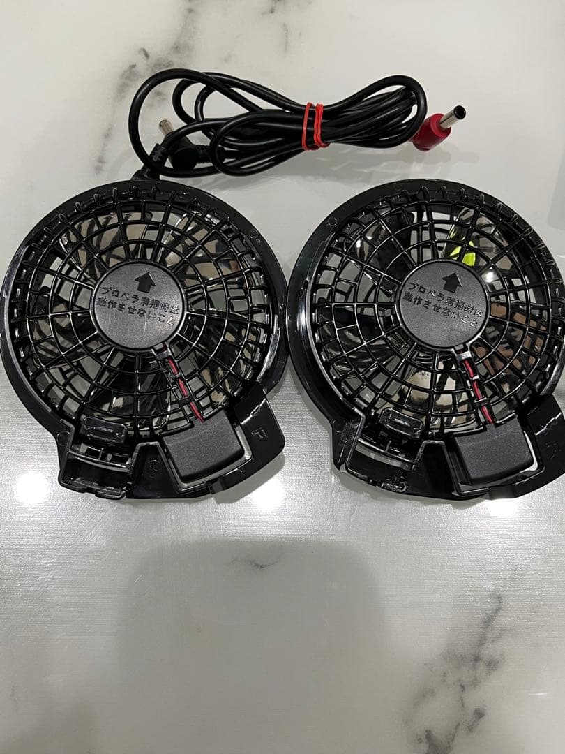 ⭐︎サンエス　空調風神服　12Vハイパワーリチウムイオンバッテリーとファン⭐︎