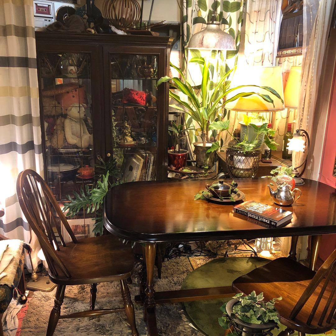 極美品　キツツキマーク ヴィンテージ ダイニングテーブル