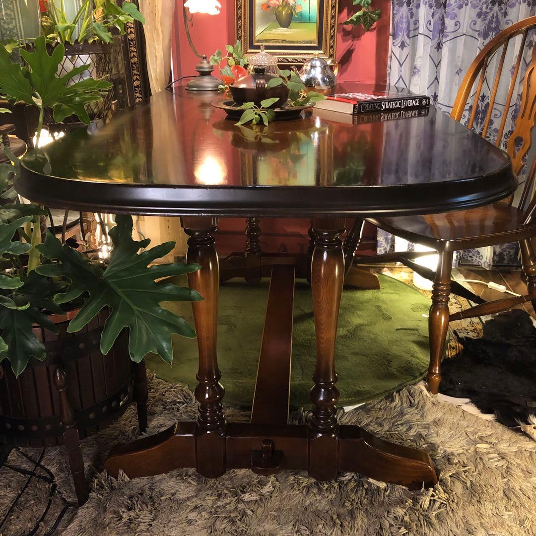 極美品　キツツキマーク ヴィンテージ ダイニングテーブル