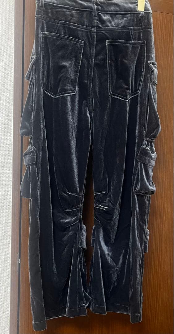 【nyxu】Verour Cargo Pants ミルク(グレー) Sサイズ