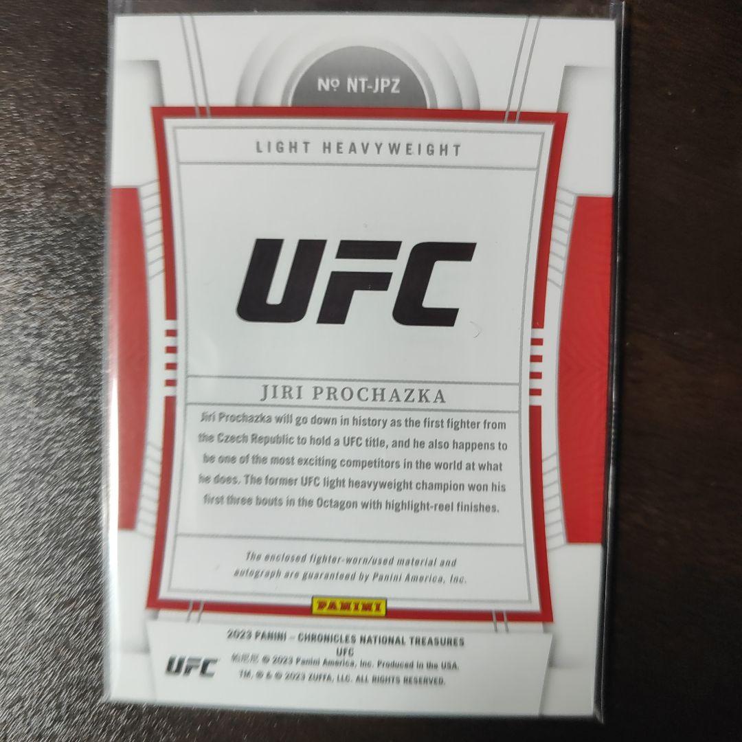 UFC　元王者　イリー・プロハースカ　サインカード