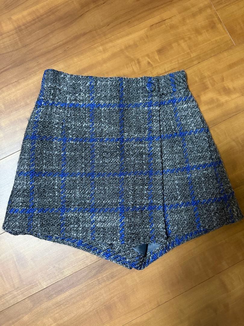 シェリエGraph check wrap culottes キュロット