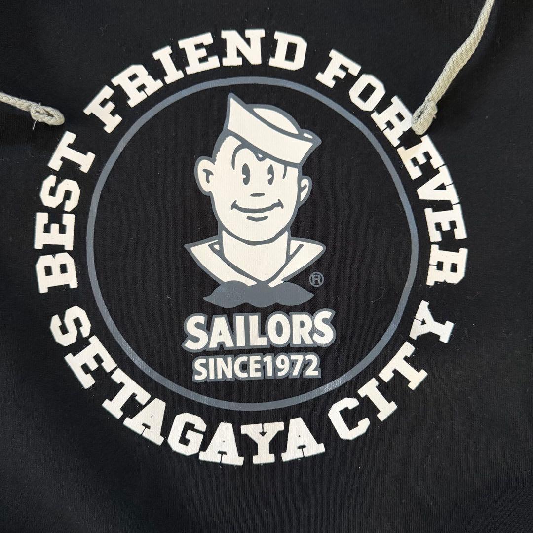 【超美品 即完売品】SAILORS セーラーズ ブラックビッグパーカー