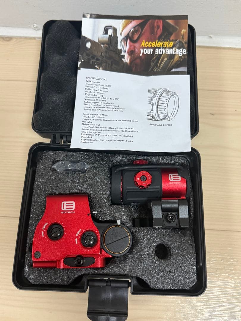 EOTech G43/G36 Magnifier レッド レプリカ