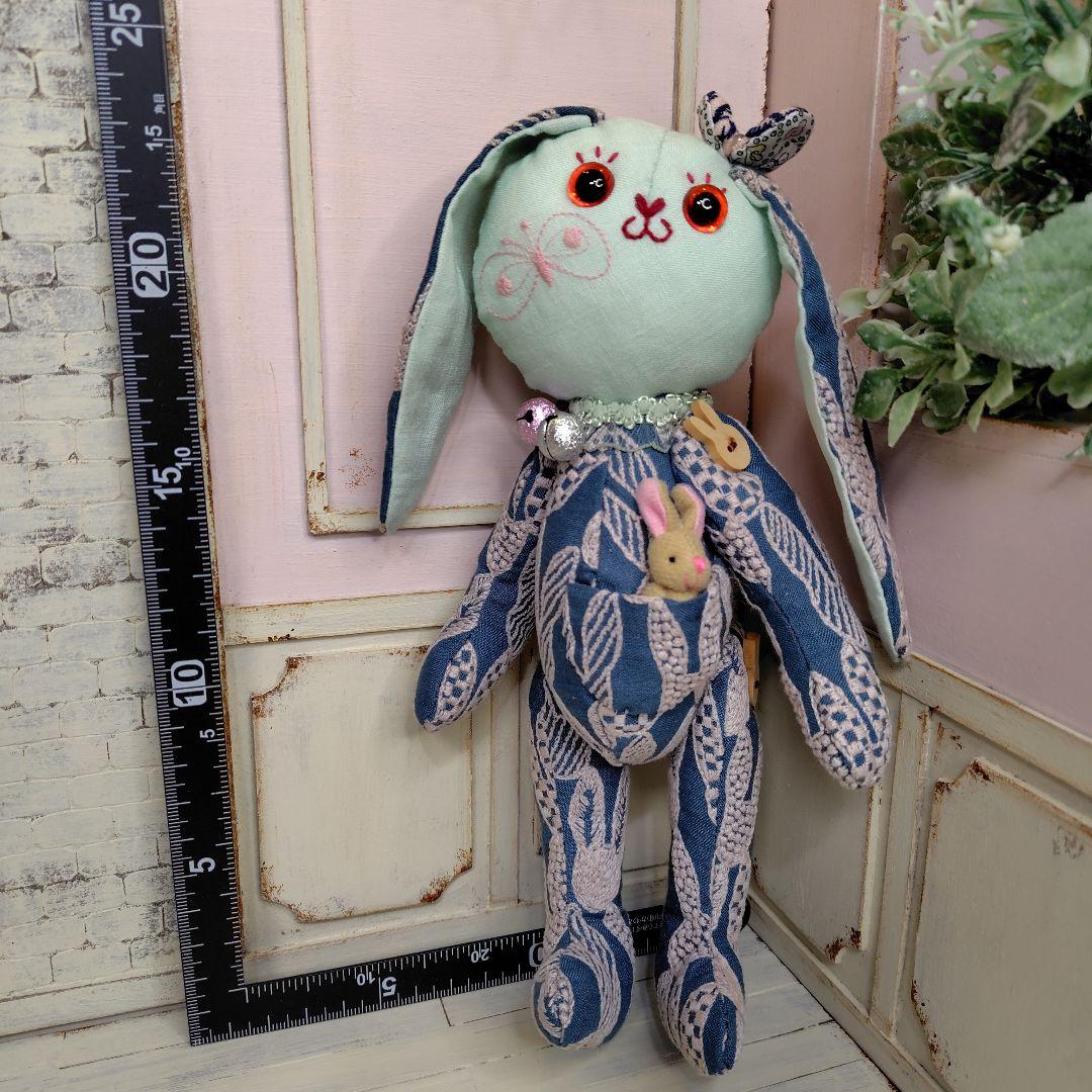 ミナペルホネン＊ハンドメイド＊ぬいぐるみ＊ママうさこ＊⑥ ミナ