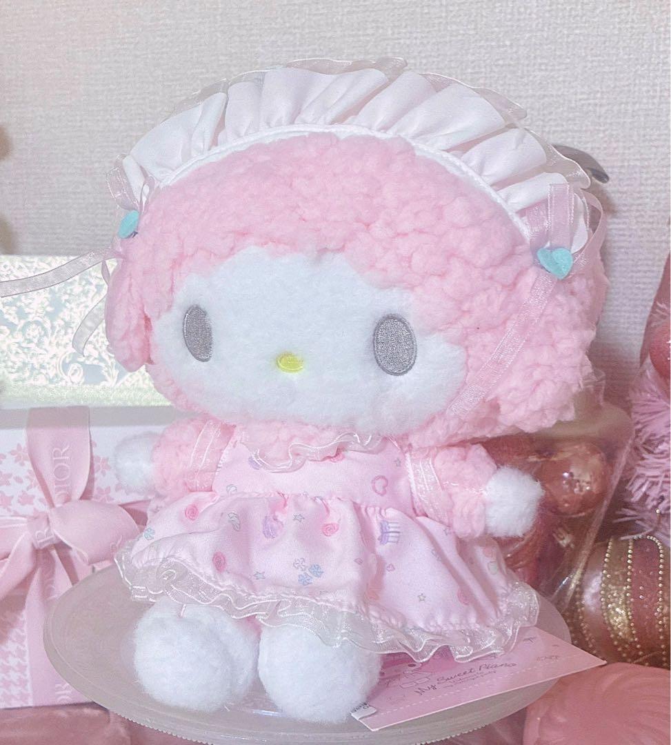 希少♡激レア♡サンリオ♡ピアノちゃん♡メレンゲ♡ぬいぐるみ♡ピンク♡sanrio