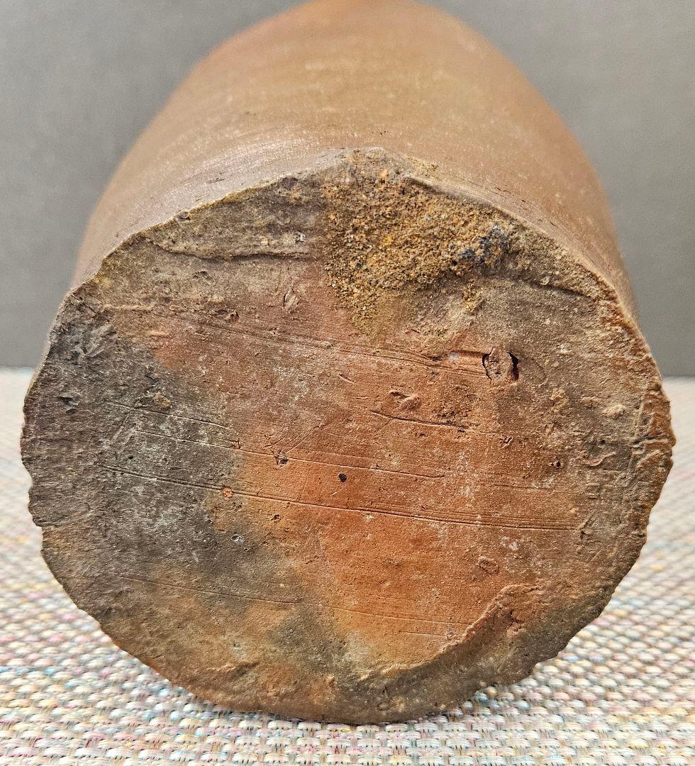 東南アジア古陶磁器系 琉球古陶系 南蛮壺 花入れ 茶道具 茶器 高27.2