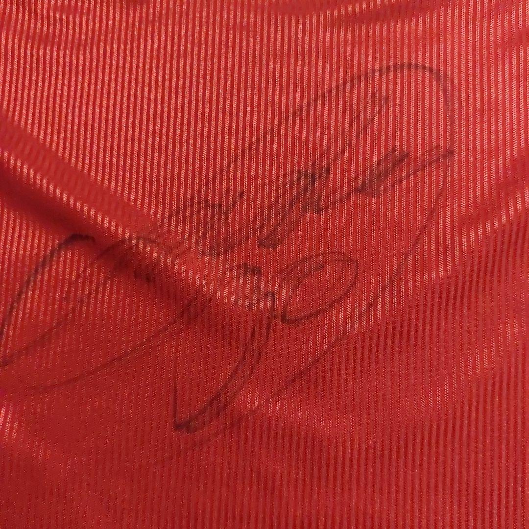 鹿島アントラーズ 元日本代表 鈴木隆行さん練習着への直筆サイン入り