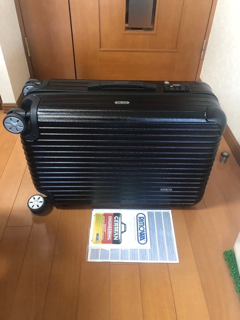 RIMOWA スーツケース 約63L 黒 サルサ キャリーケース 4輪