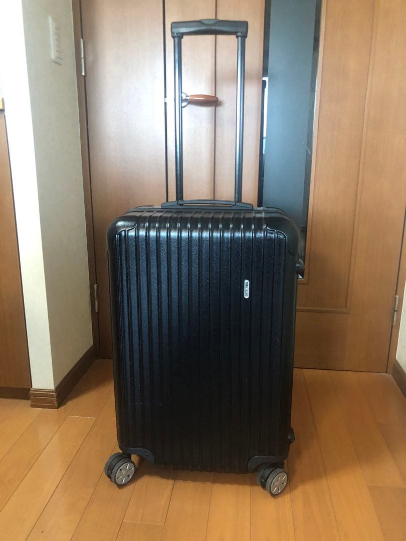 RIMOWA スーツケース 約63L 黒 サルサ キャリーケース 4輪