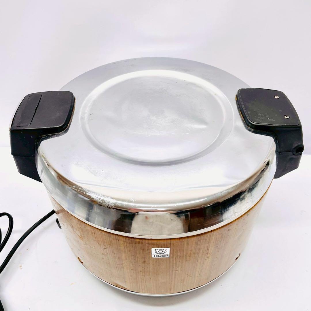 動作保証付 タイガー 電子ジャー 業務用 保温専用 木目 JHA-4000