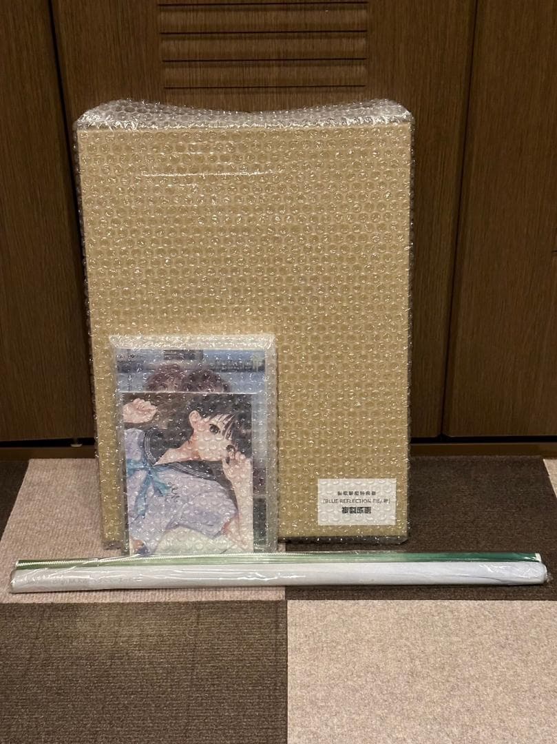 BLUE REFLECTION 帝 電撃屋 複製原画 ブルーリフレクション Amazon.co