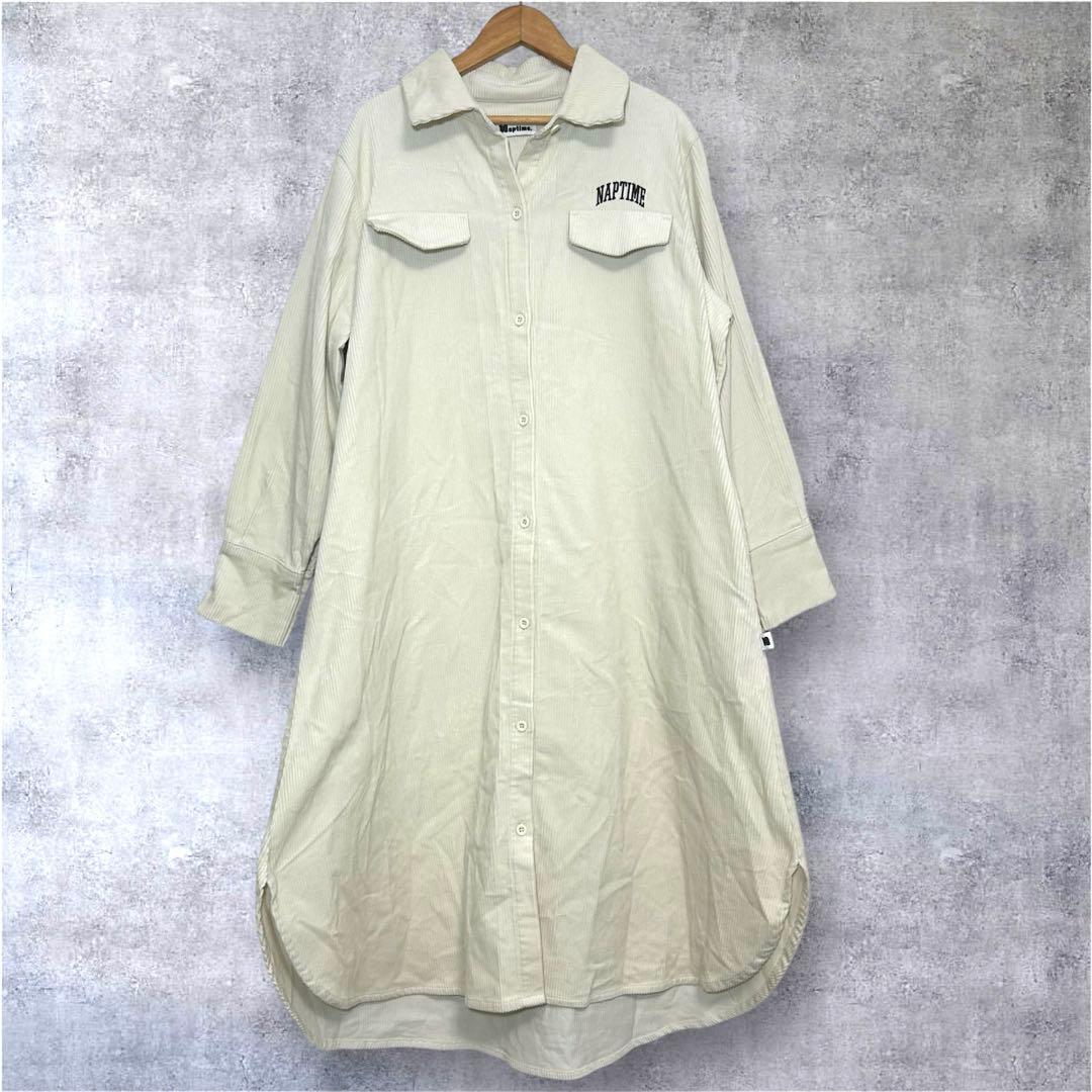 naptime ナップタイム Nissy ニッシー コーデュロイ ワンピース