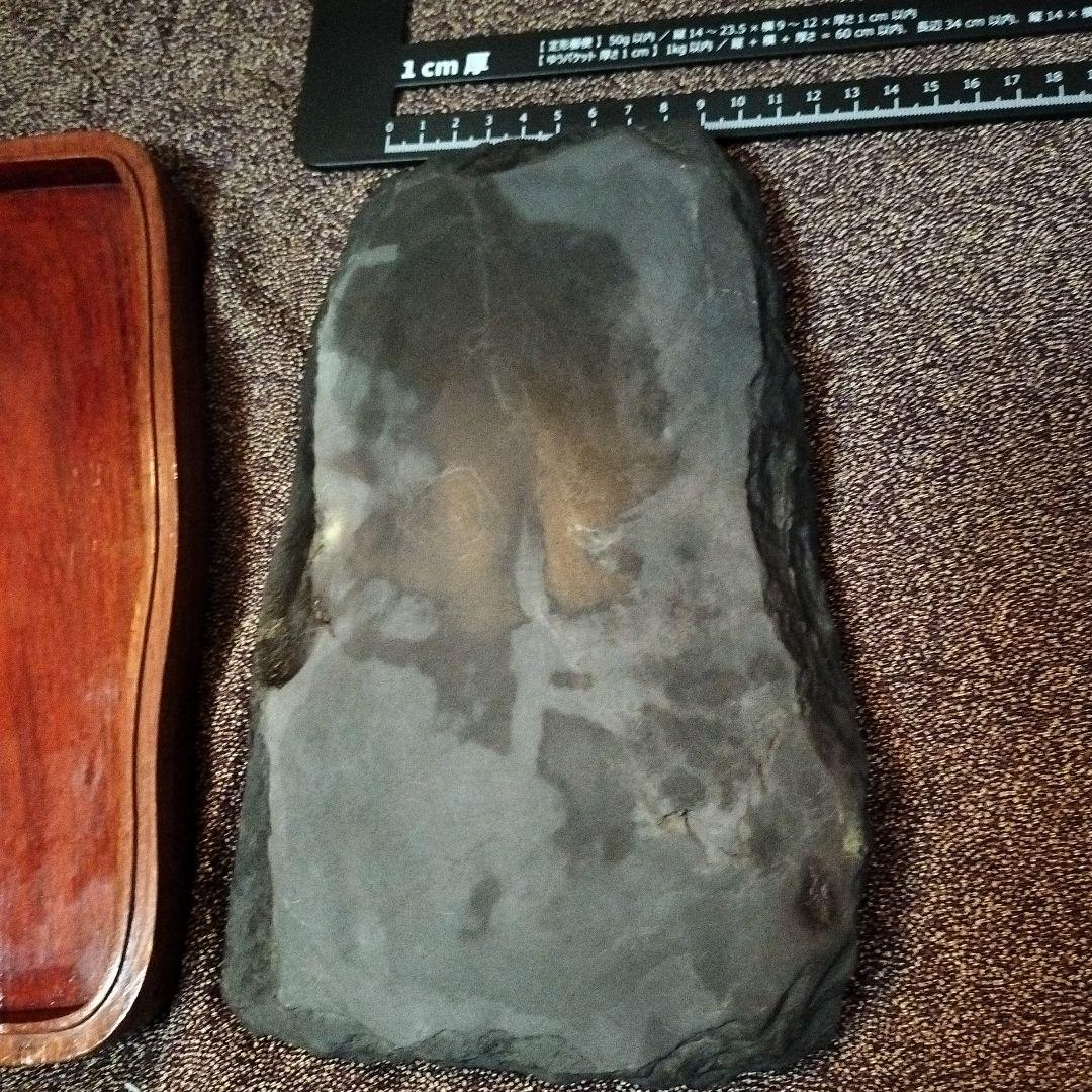 中国骨董【老坑仔巖極品龍雲古端渓硯石】旧家蔵コレクション貴重希少名品細工精密龍彫