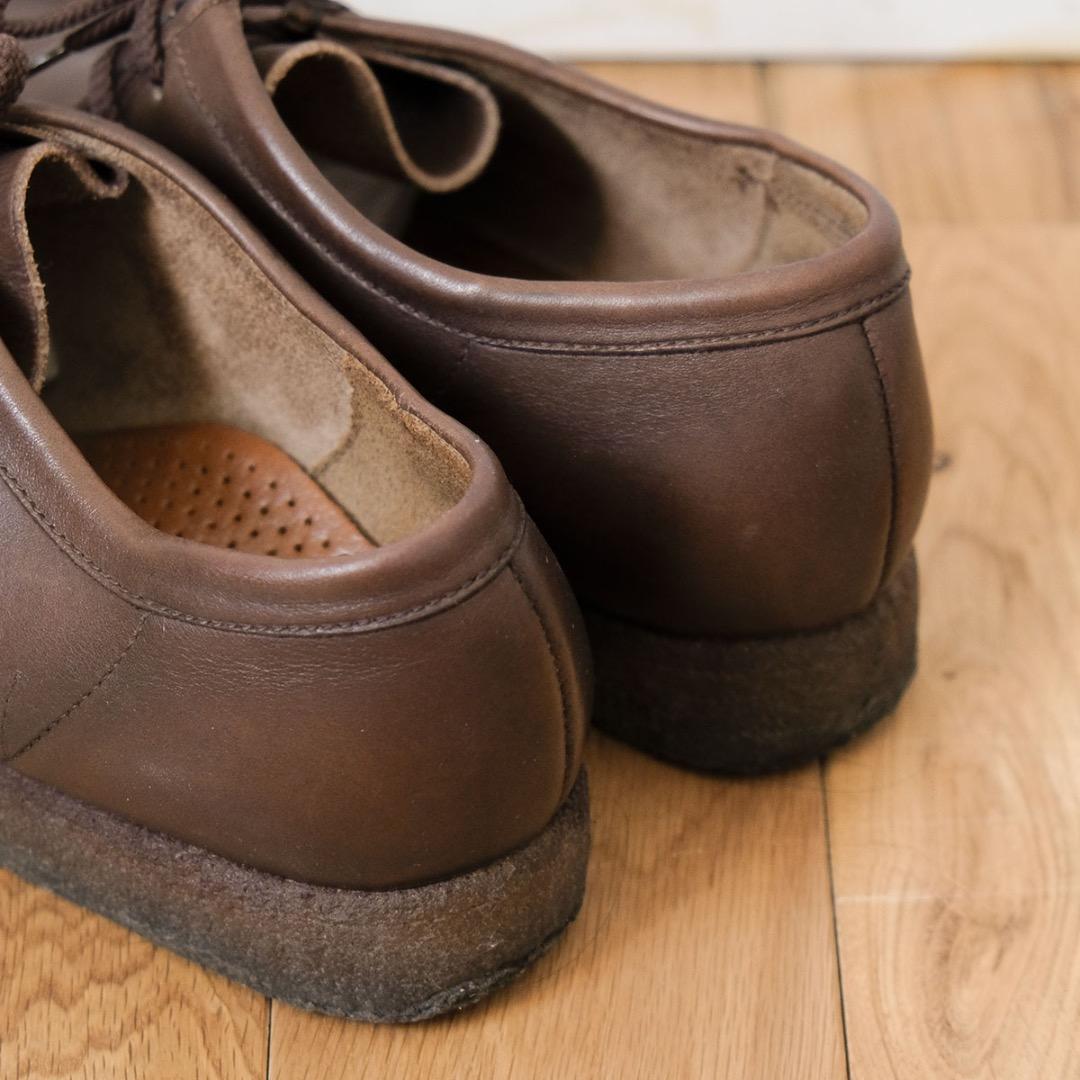 R*e様 希少アイルランド製 クラークス Clarks ワラビー スムースレザー