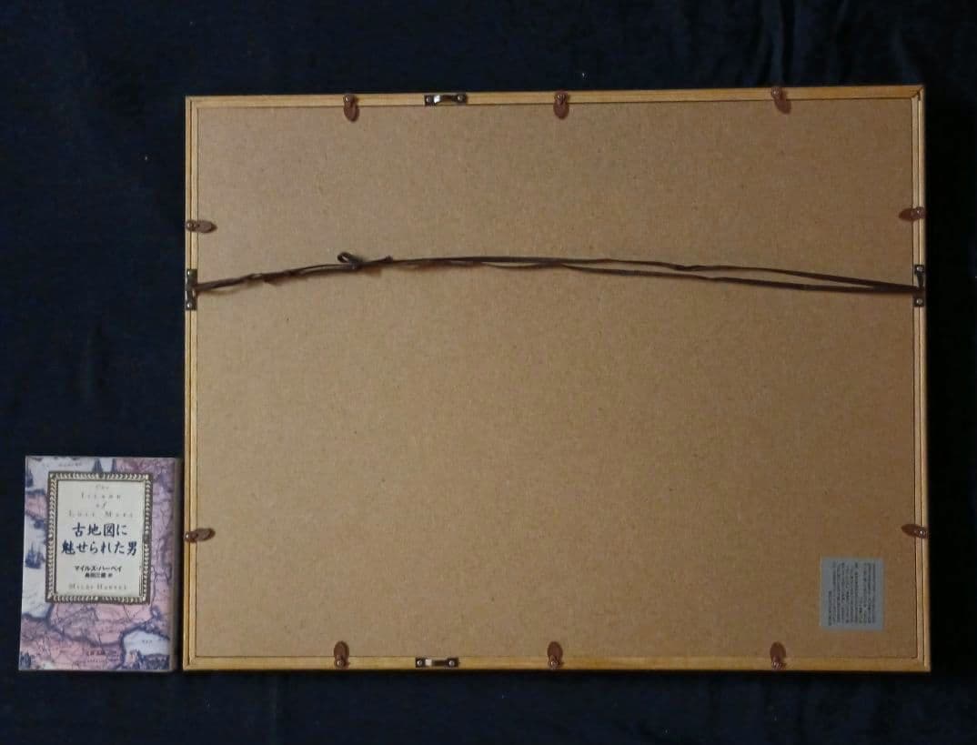 額装品 古典版画 1685年 FALDA 「Villa Frescada」ローマ