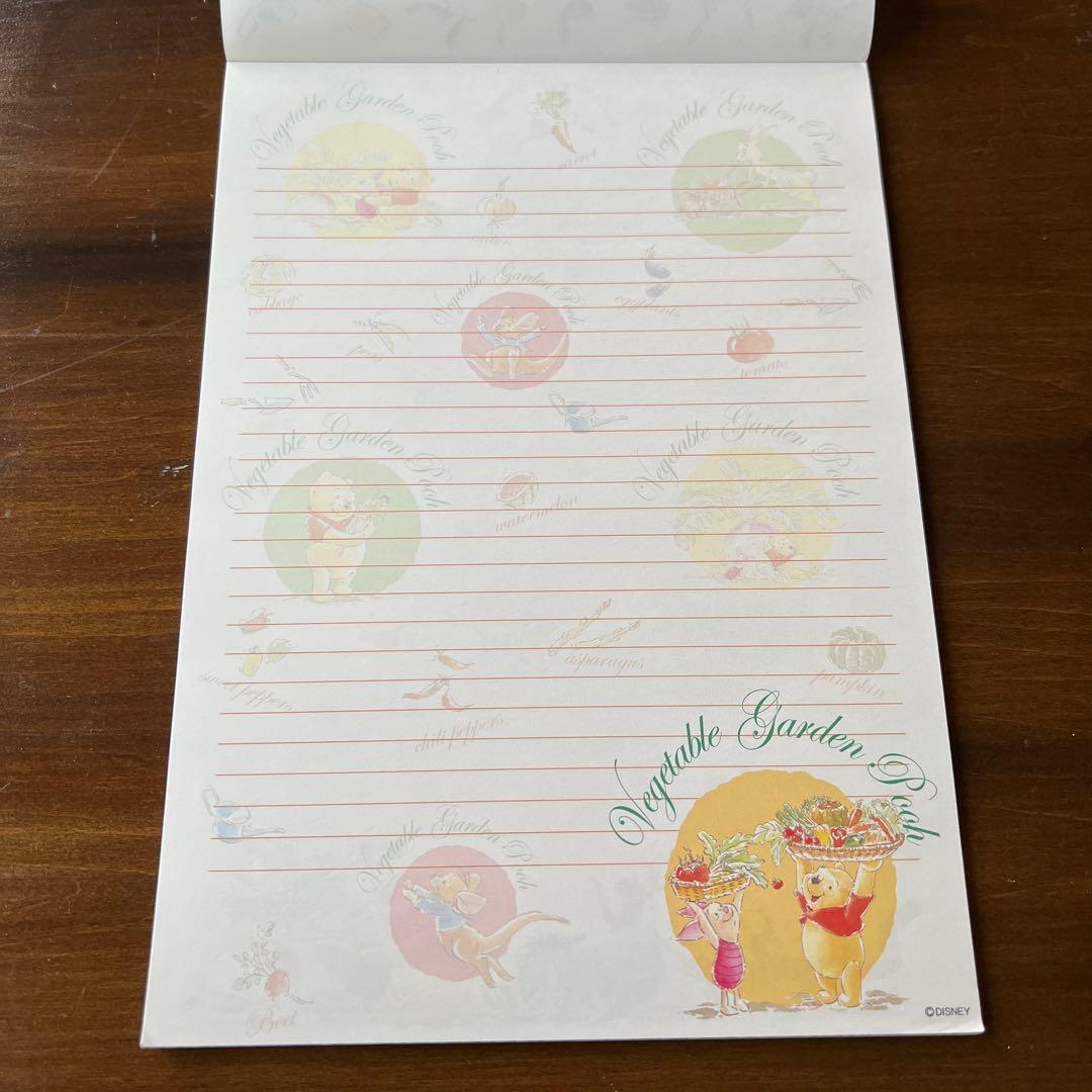 クラシックプーさん メモレターパッド