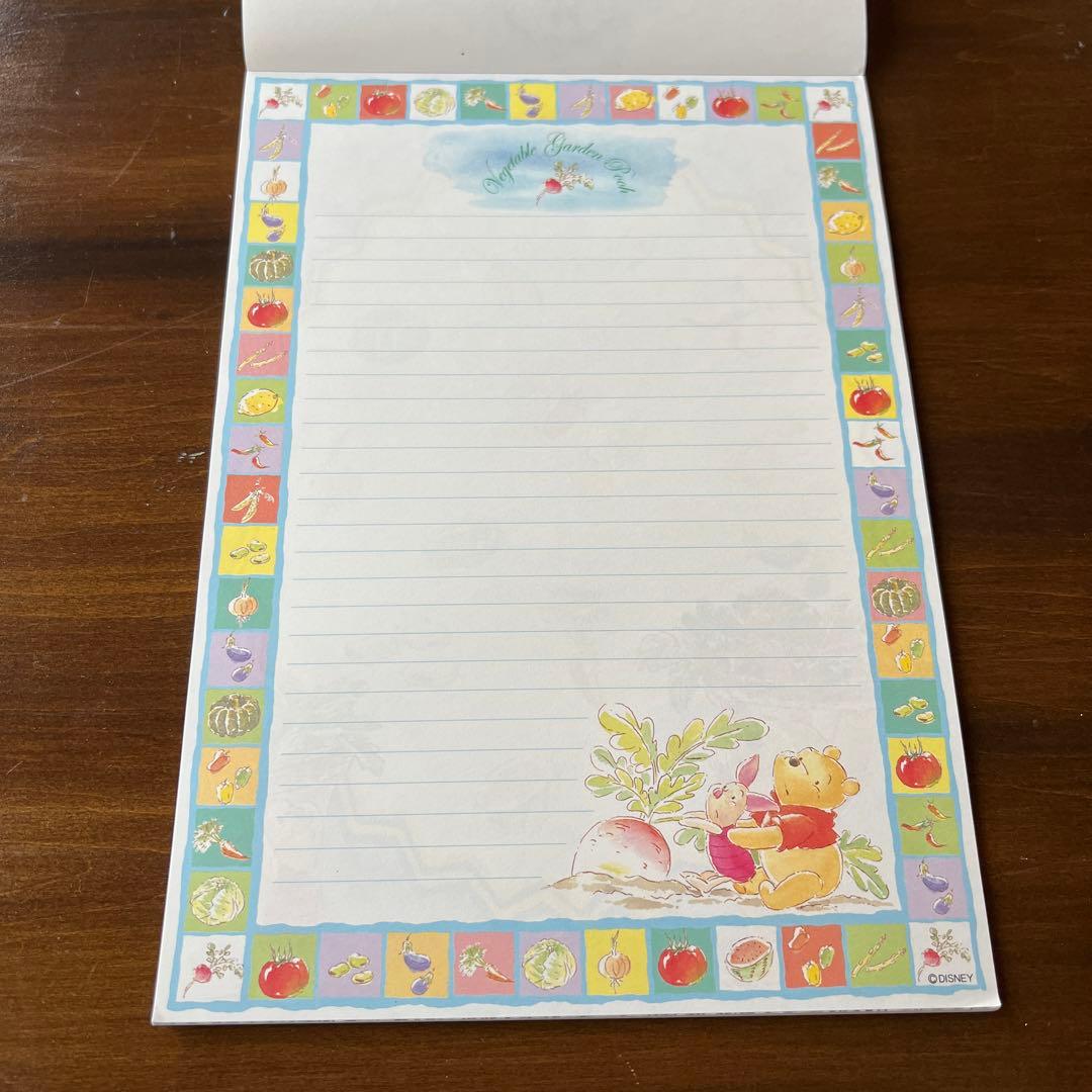 クラシックプーさん メモレターパッド