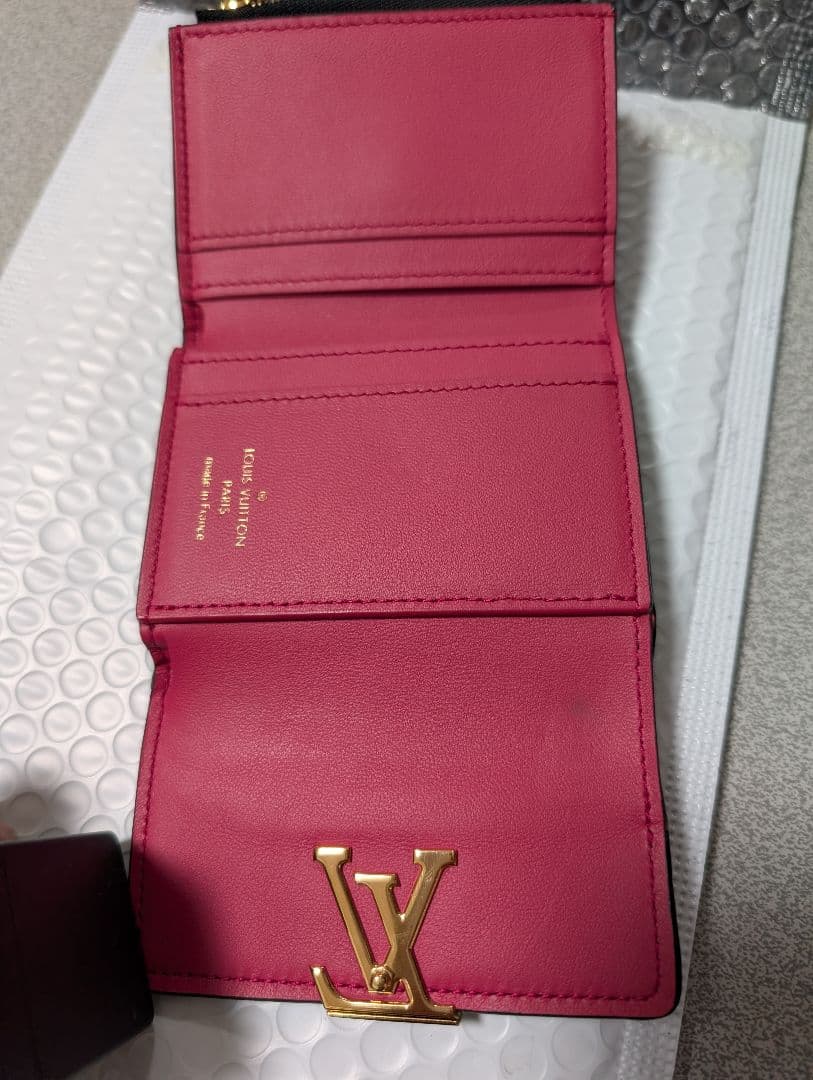 最終値下げ　Louis Vuitton ポルトフォイユ　カプシーヌ　XS 三つ折