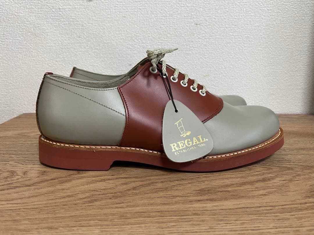 新品 REGAL サドルシューズ 26cm 2051 ブラウン リーガル