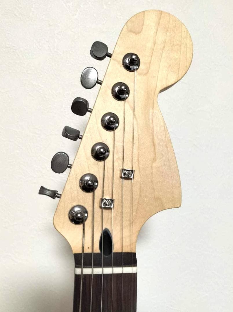 ストラトシンライン①　ハードレリックサーフグリーン　SSH　ステンレスフレット