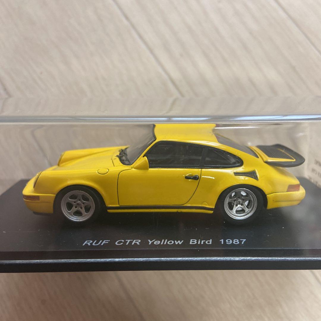 ポルシェRUF CTR イエローバード 1/43 GT SPIRIT 1/18 ルーフ RUF CTR