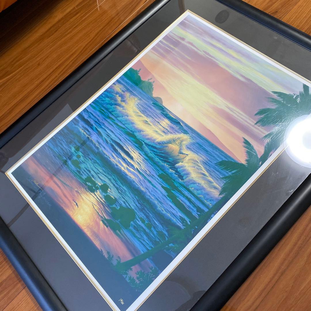 クリスチャンラッセン シルクスクリーン ナプリコープ 絵画