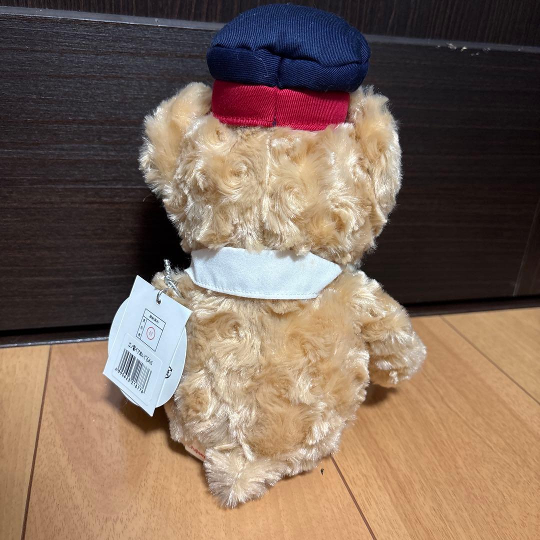 新品タグ付き　江ノ電ベア　神奈川限定　ご当地ベア　ぬいぐるみSサイズ　テディベア