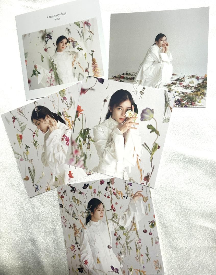 milet 直筆サイン入りポストカード Ordinary Days初回生産限定盤