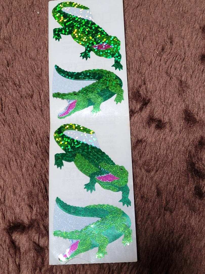 【え】アメリカのシール１シート４９０円サンディライオン好きな方も