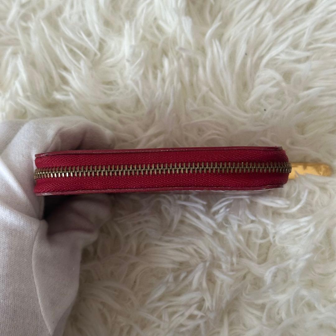 ✨️美品✨️ ルイヴィトン ヴェルニ モノグラム ケース 光沢 レザー 赤