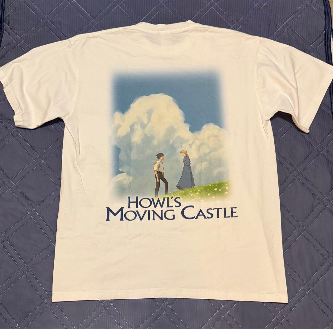 激レア希少！スタジオジブリ ハウルの動く城 Tシャツ XL 白 メキシカン