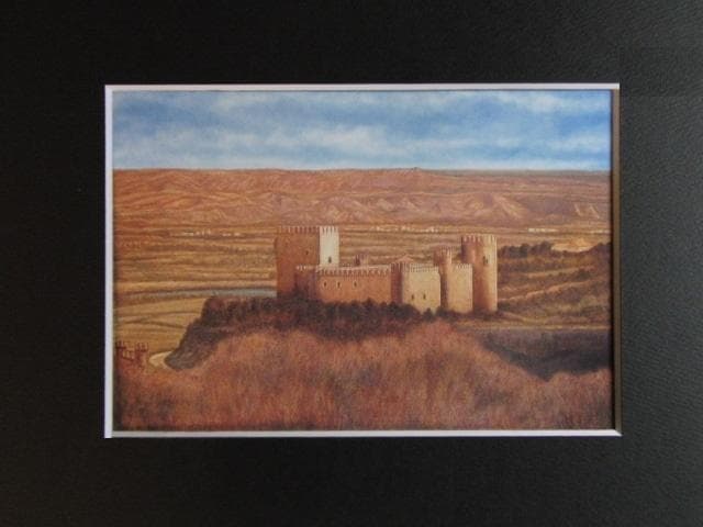 後藤よ志子、荒野、希少画な集画、状態良好、新品高級額・額装付