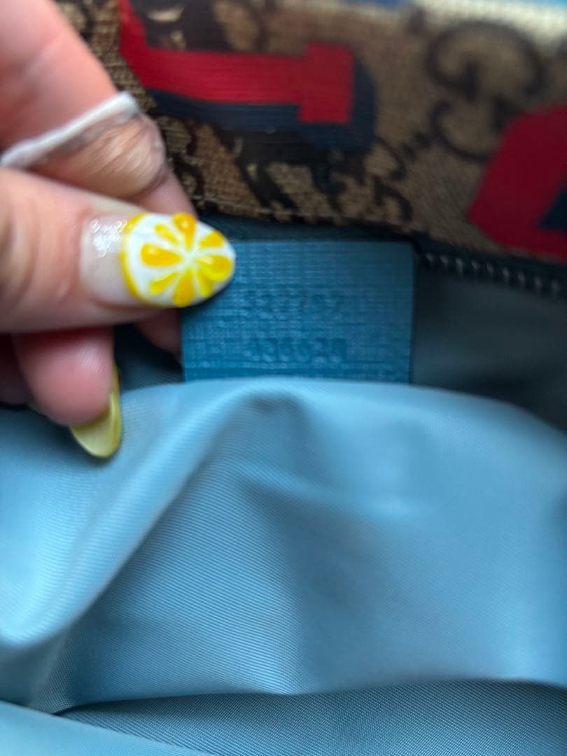 GUCCI ショルダーバッグ チルドレンズ GGプリント ウルフ オオカミ 犬