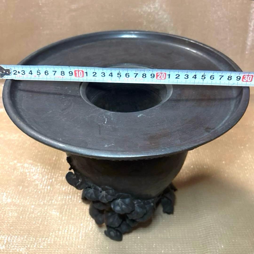 薄端▫️勝雲 六家勝太郎 ▫️花器 花瓶 花入 華道具▫️高岡銅器 骨董品▫️送料込