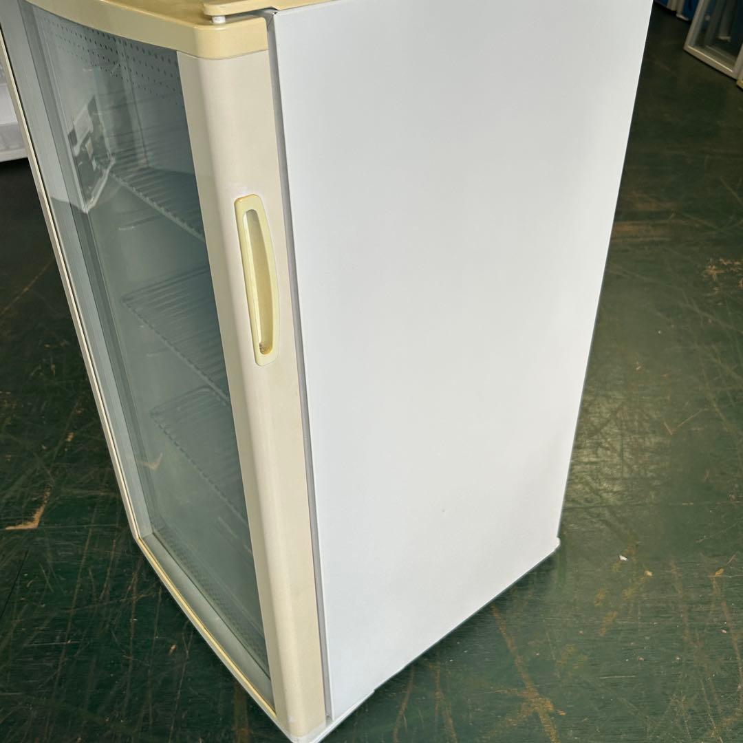 140業務用 冷蔵ショーケース オフィスコンビニ XW-105 左右開き 小型