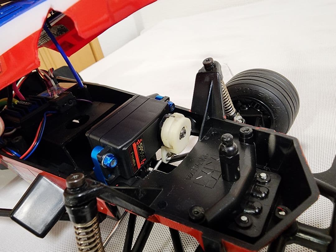 k*u様 タミヤ ホーネットカスタム LED　メカ付きセット新車