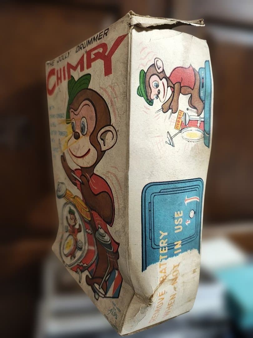 アルプス製のヴィンテージ玩具THE JOLLY DRUMMER CHIMPY