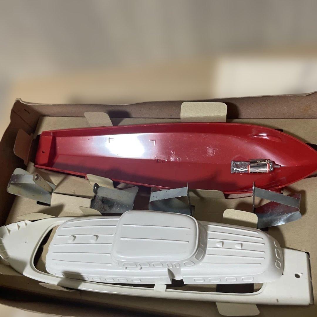 日立造船 水中翼船 PT-20 昭和 電動船 原箱 現状品. Ln517